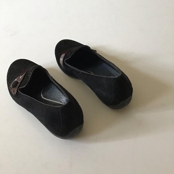 Dansko black suede slip on leopard shoes 37 - Picture 7 of 9